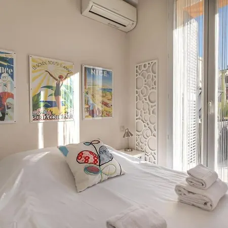 My Casa - Massena 22 - Cocoon - Cosy 1 Bedroom Flat With Quiet And Sunny Terrace * ניס